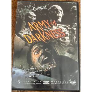 Army of Darkness dvd horror 1992 Bruce Campbell scary film y2k